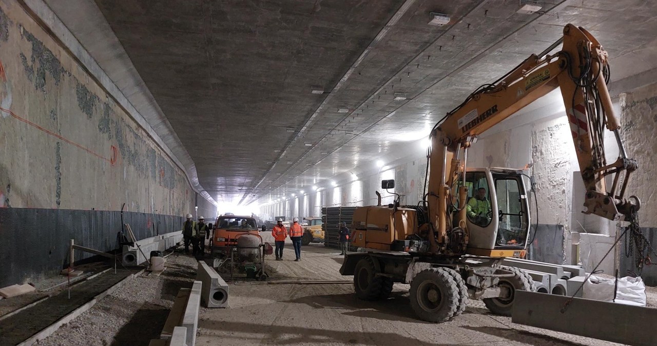 Łączna długość obu tuneli znajdujących się na odcinku S52 POW będzie wynosić ponad 1,1 km. /GDDKiA