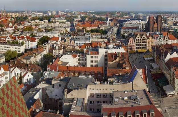 Łączna rozdzielczość zdjęć, z których powstała panorama Wrocławia wynosi 9,5 gigapikseli /materiały prasowe