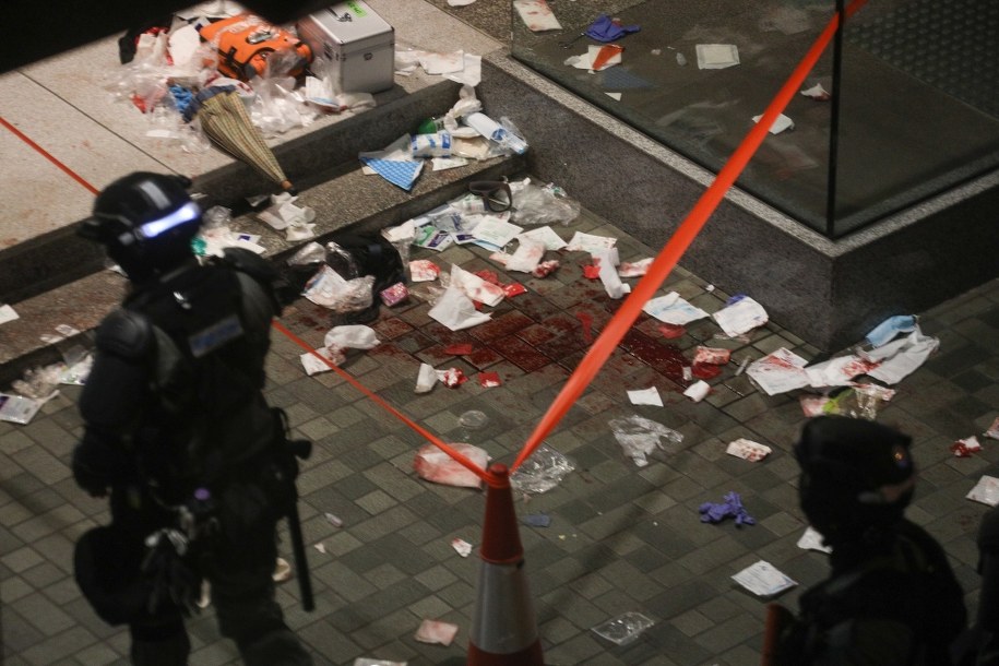 Łącznie w zdarzeniu rannych zostało sześć osób /JEROME FAVRE /PAP/EPA