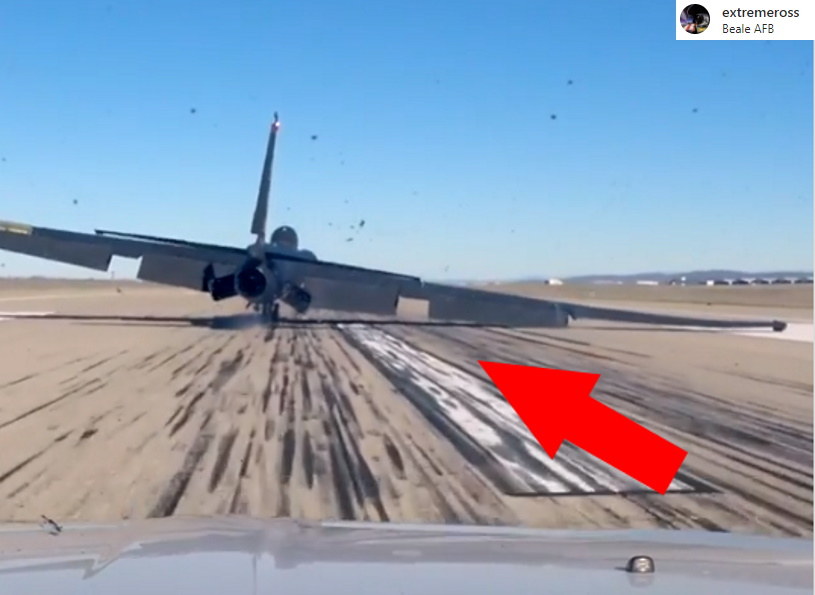 Lądowanie samolotem U-2 to spory wyczyn. Fot. Instagram/Extremeross /materiał zewnętrzny