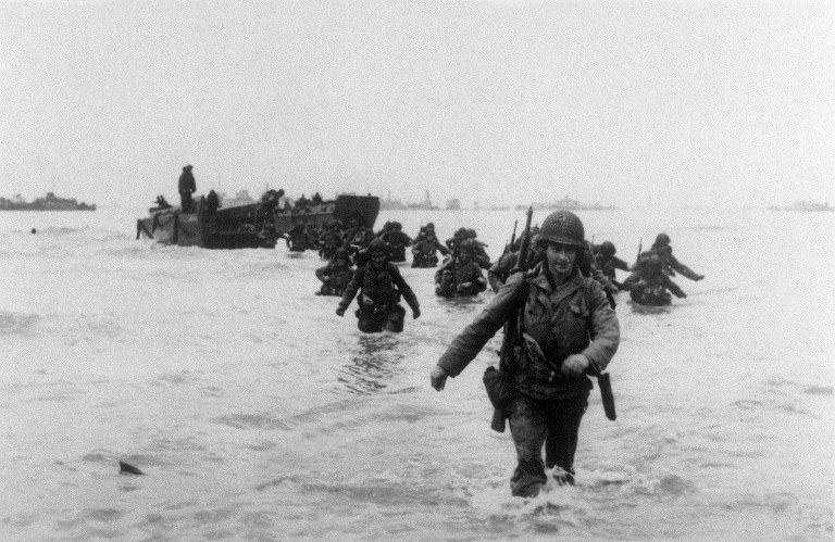 Lądowanie w Normandii, zdj. ilustracyjne /STF / IMPERIAL WAR MUSEUM / AFP /AFP