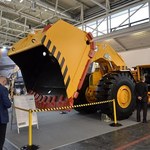 Ładowarka typu LKP-1701 produkcji KGHM ZANAM na międzynarodowych targach Bauma 2019