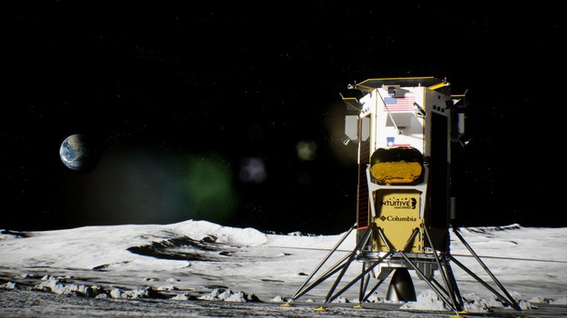 Lądownik Odyseusz przesyła zdjęcia z Księżyca /Abaca/ABACA    /East News