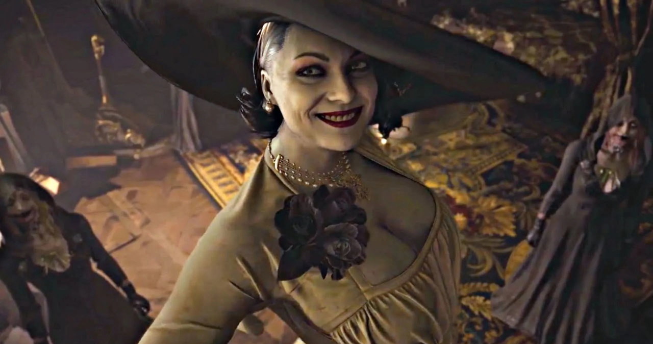 Lady Alcina Dimitrescu w grze Resident Evil Village /materiały prasowe