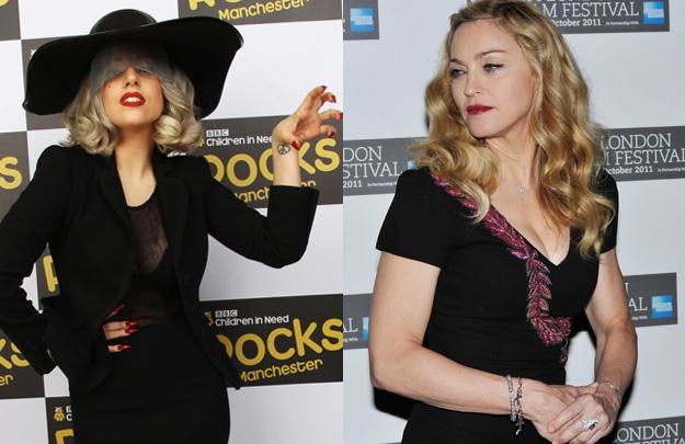 Lady Gaga (fot. Dave J Hogan) i Madonna (fot. Gareth Cattermole): "Lady kto?" /Getty Images/Flash Press Media