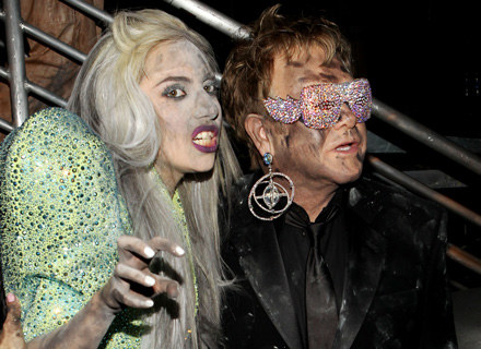Lady GaGa i Elton John straszą dzieci? - fot. Christopher Polk /Getty Images/Flash Press Media