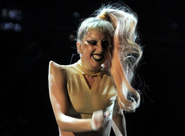 Lady GaGa i uśmiech milionerki fot. Larry Busacca /Getty Images/Flash Press Media
