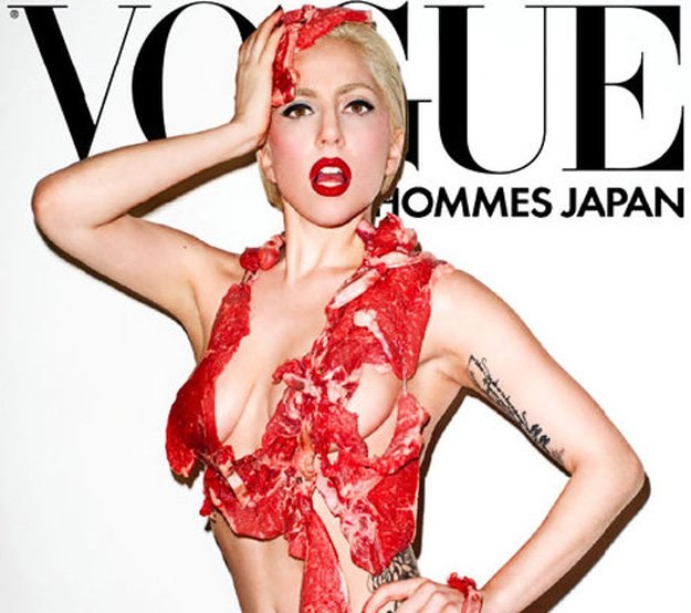 Lady GaGa na okładce "Vogue Homme Japan" /