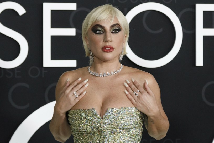Lady Gaga na premierze filmu "House of Gucci" w Los Angeles /East News