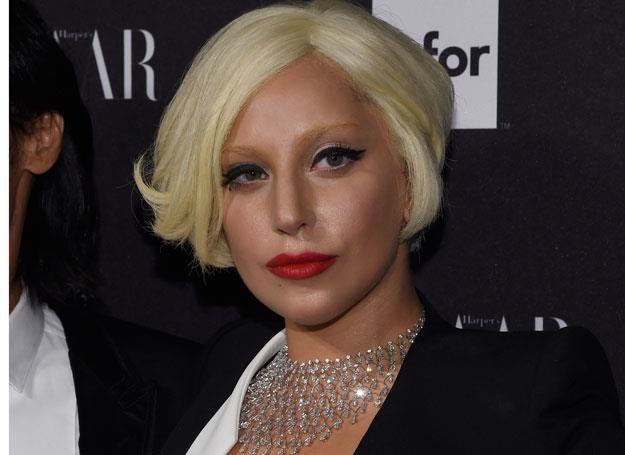 Lady Gaga na ściance - fot. Larry Busacca /Getty Images