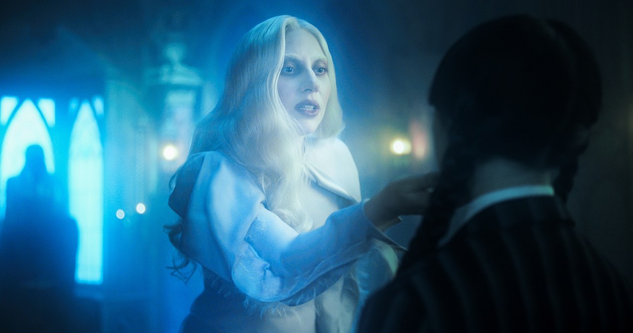 Lady Gaga w serialu "Wednesday" /Netflix