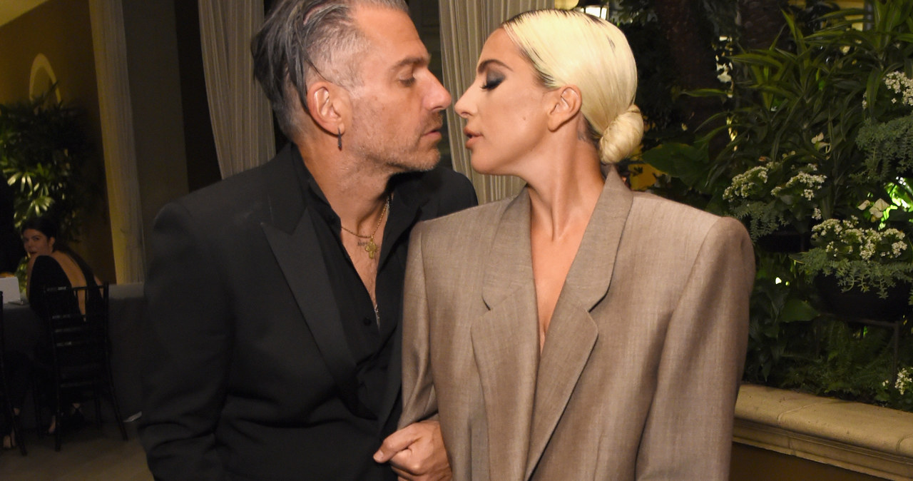 Lady Gaga z narzeczonym, Christianem Carino /Michael Kovac /Getty Images