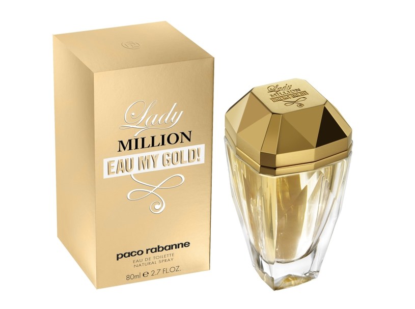 Lady Million Eau My Gold! Paco Rabanne /materiały prasowe