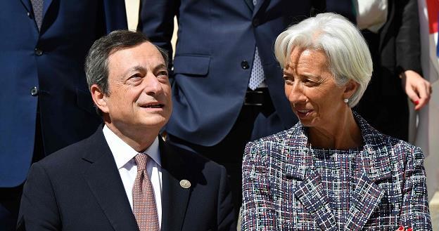 Lagarde deklaruje kontynuację polityki Draghiego /AFP