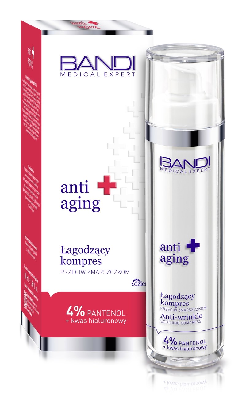 Łagodzący kompres Anti Aging BANDI Medical Expert, BANDI Cosmetics /materiały prasowe