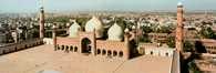 Lahaur, panorama z meczetem Imperialnym (Aurengzeba), XVII w., Pakistan /Encyklopedia Internautica