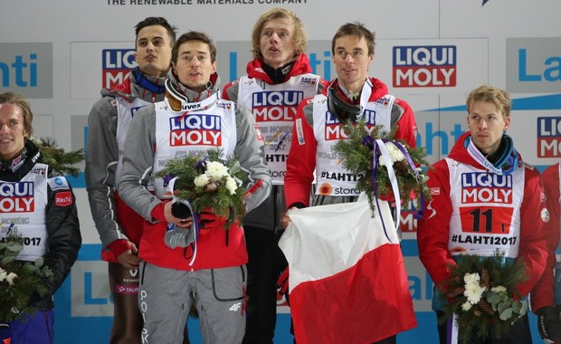 Lahti: Polscy skoczkowie narciarscy drużynowymi mistrzami świata!