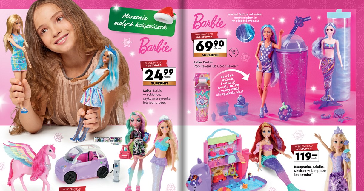 Lalki i zestawy Barbie w Biedronce /Biedronka /INTERIA.PL