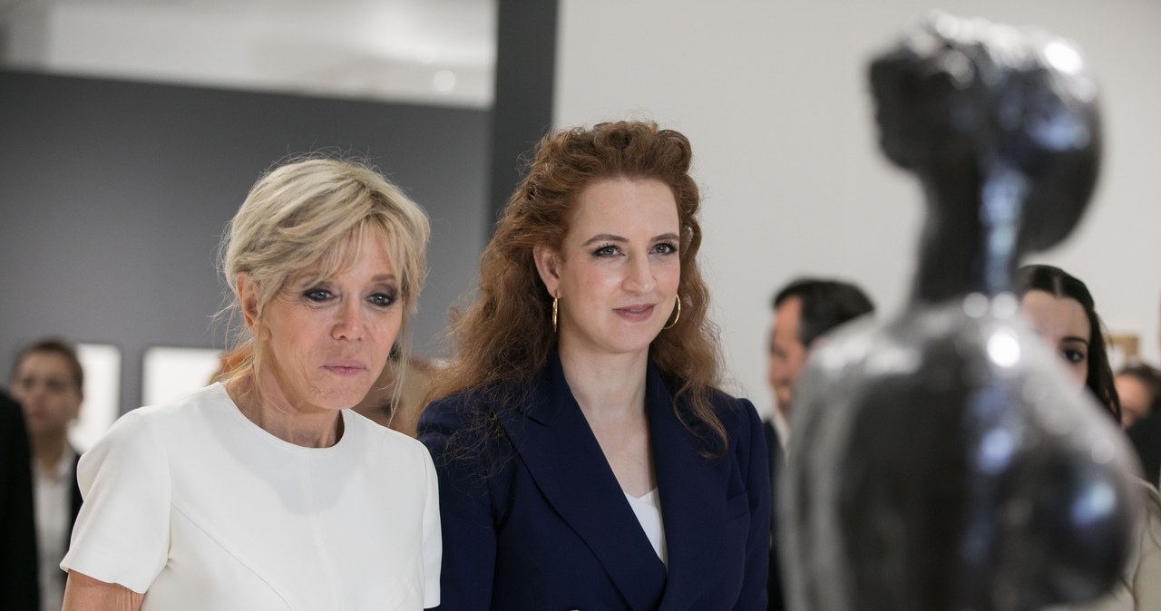 Lalla Salma i Brigitte Macron /East News