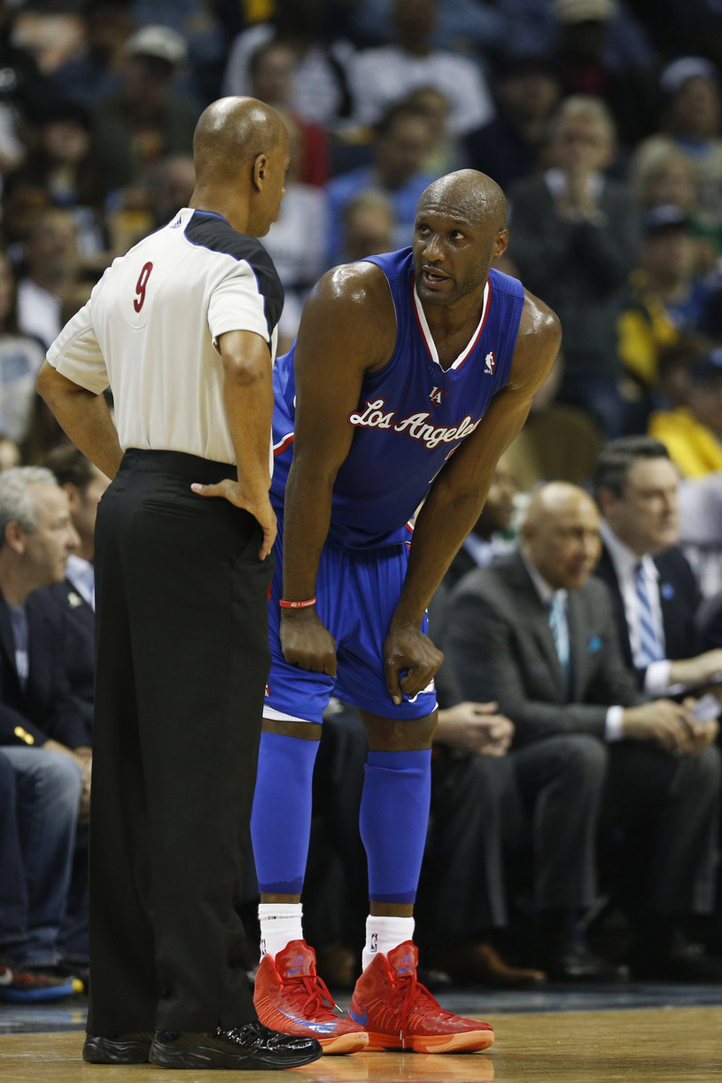 Lamar Odom przez długi czas grał w koszykówkę /Joe Robbins /Getty Images