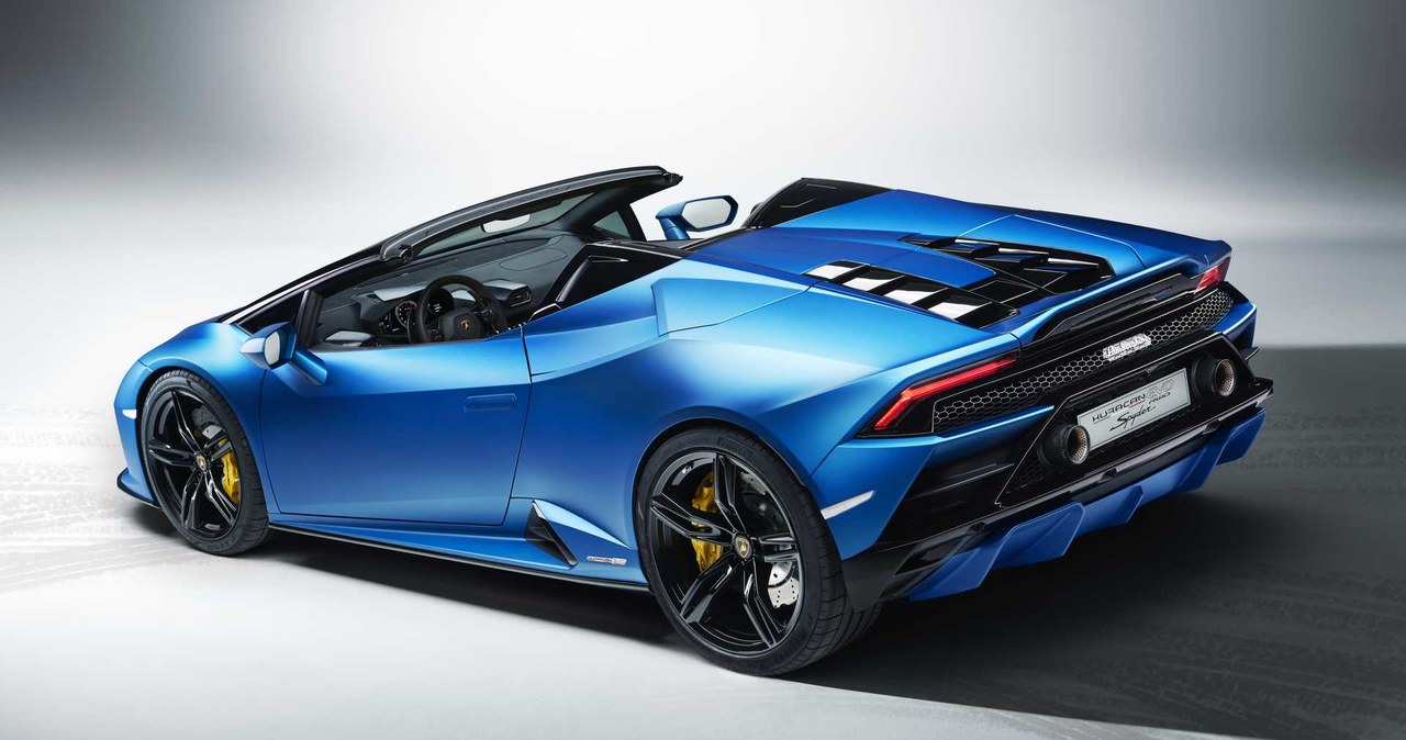 Lamborghini Huracan Evo RWD Spider /Informacja prasowa