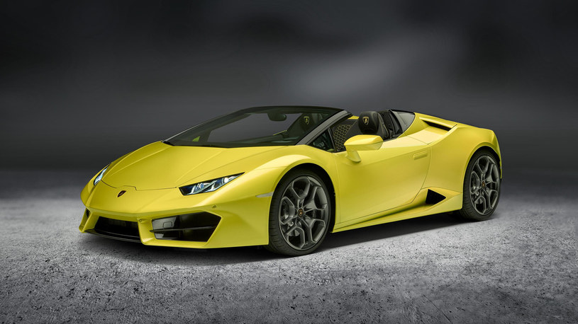 Lamborghini Huracan LP 580-2 Spyder /Informacja prasowa