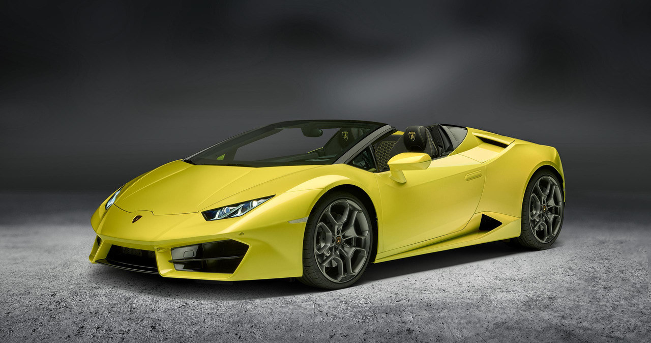 Lamborghini Huracan LP 580-2 Spyder /Informacja prasowa