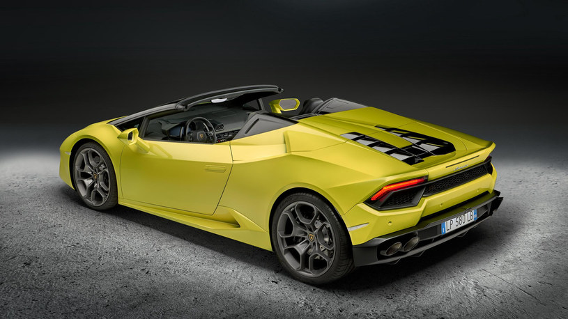 Lamborghini Huracan LP 580-2 Spyder /Informacja prasowa