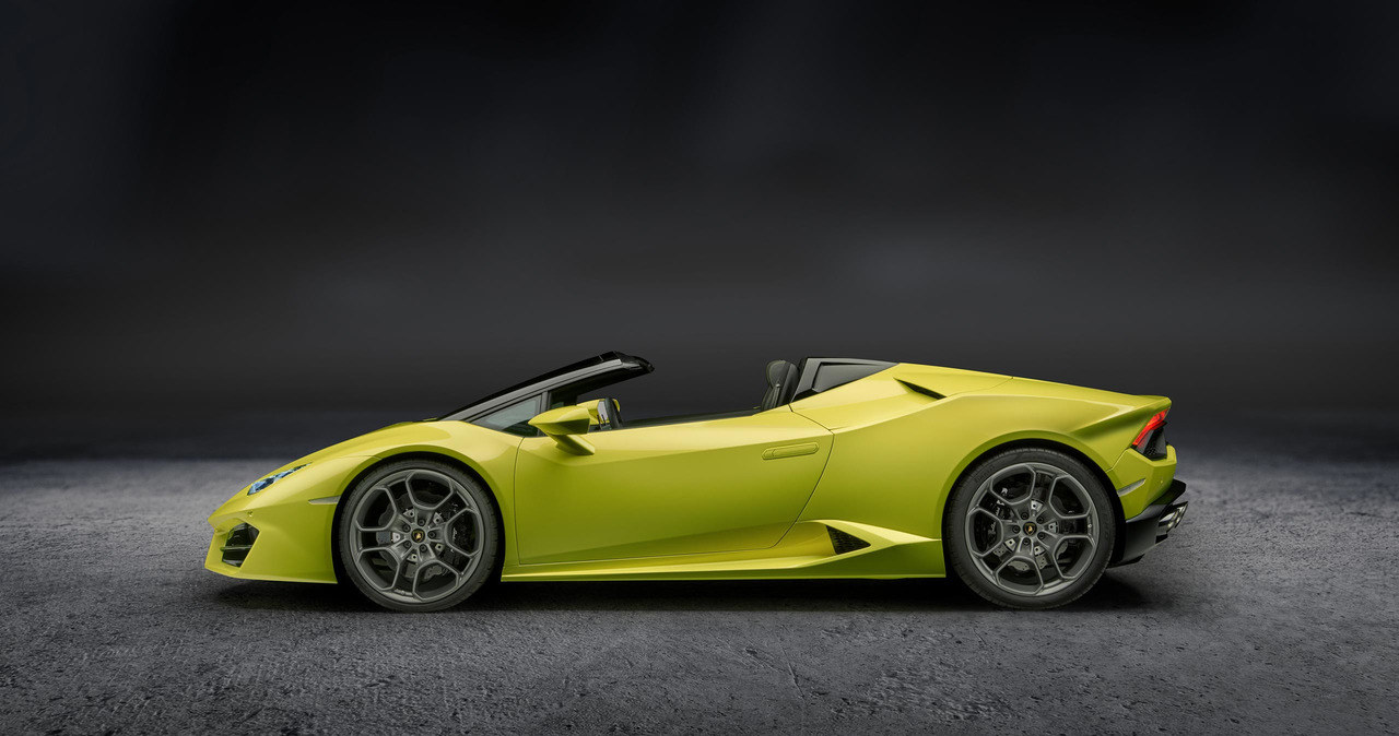 Lamborghini Huracan LP 580-2 Spyder /Informacja prasowa