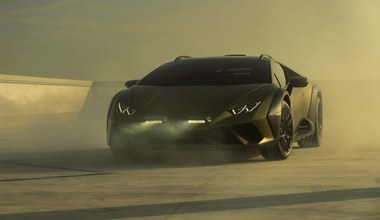 Lamborghini Huracan Sterrato coraz bliżej premiery. Są pierwsze zdjęcia