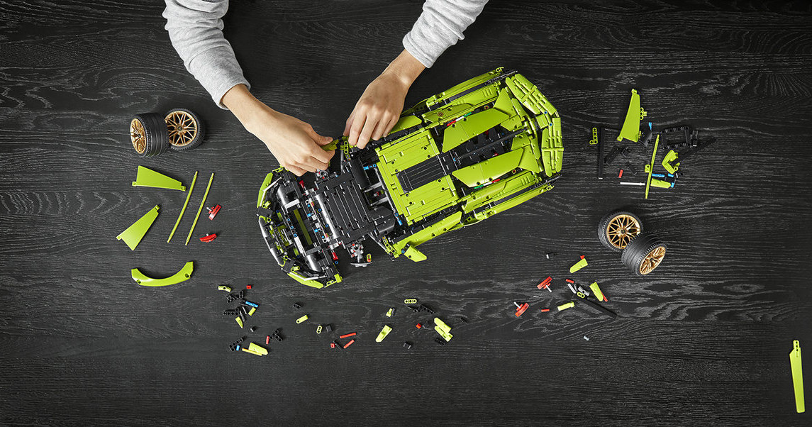 Lamborghini i Lego - trudno o lepsze połączenie! /materiały prasowe