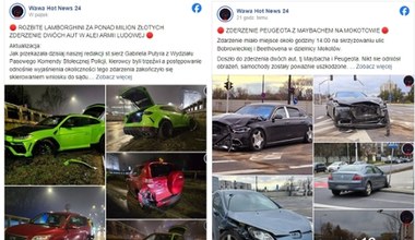 Lamborghini i Maybach rozbite w Warszawie. Co tam się wydarzyło?