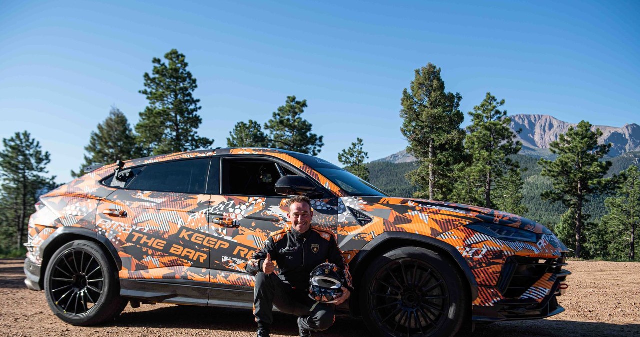 Lamborghini Urus na Pikes Peak /materiały prasowe