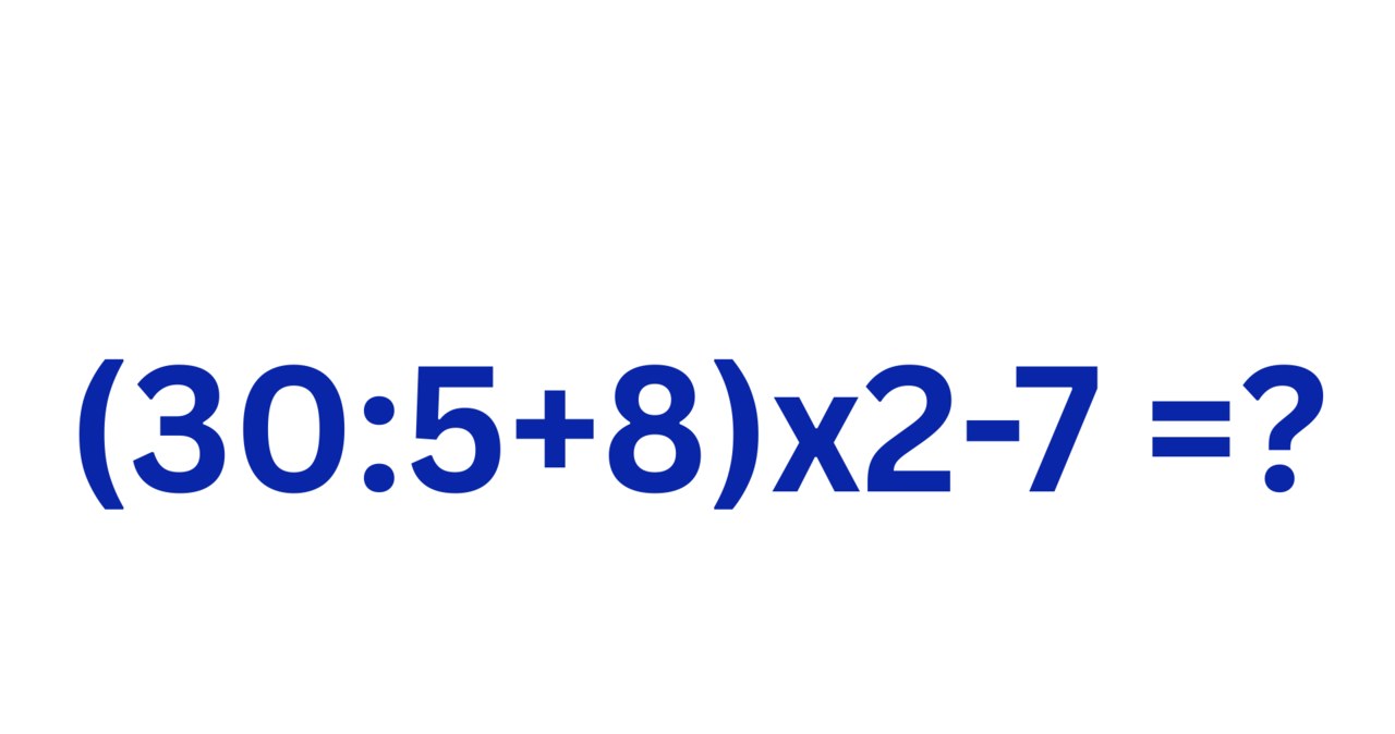 Łamigłówka matematyczna niczym test na IQ. Rozwiążesz bez używania kalkulatora? /materiały własne /INTERIA.PL