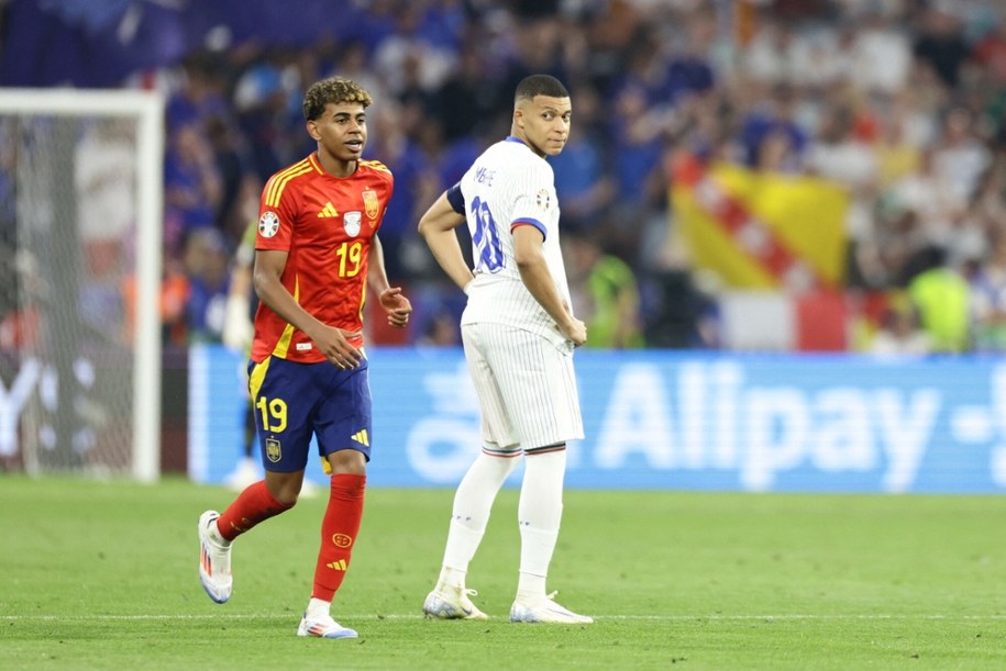 Lamine Yamal i Kylian Mbappe /AA/ABACA/Abaca/East News /East News