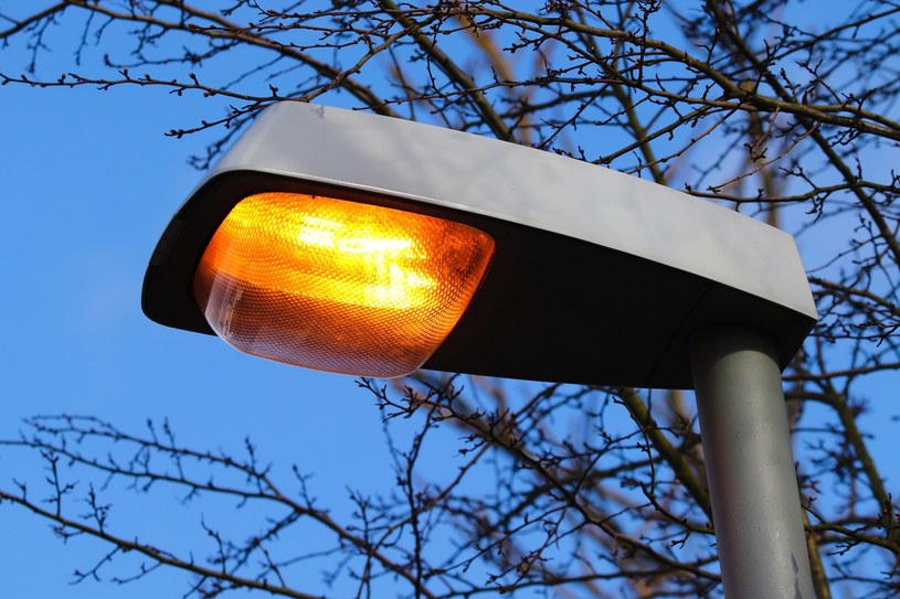 Lampy sodowe dają charakterystyczne, pomarańczowe światło. /Manfred Richter /pixabay.com