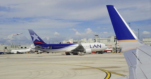 Lan - to największy przewoźnik lotniczy Ameryki Południowej /AFP
