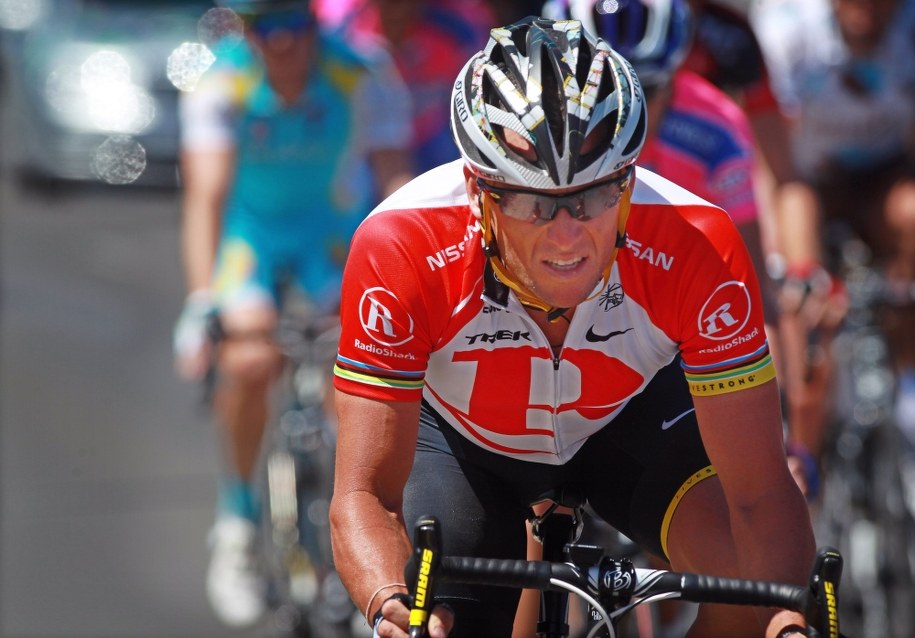 Lance Armstrong /BEN MACMAHON  /PAP/EPA