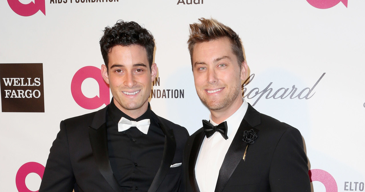 Lance Bass z narzeczonym /Frederick M. Brown /Getty Images