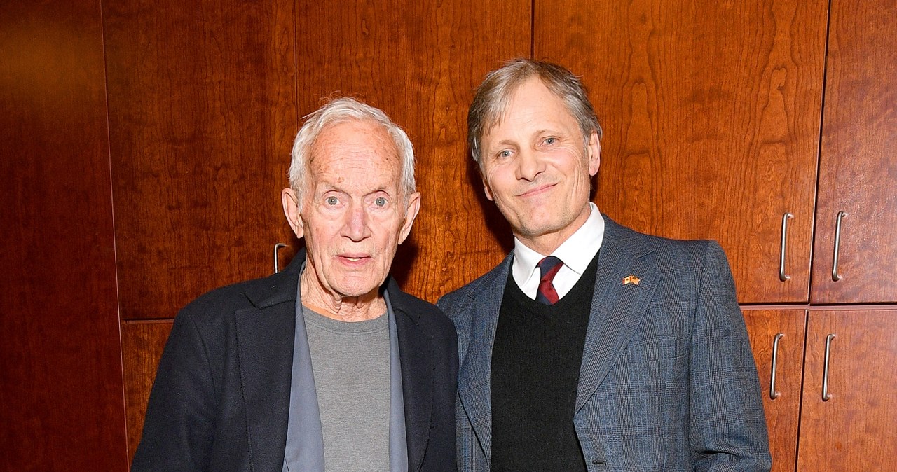 Lance Henriksen i Viggo Mortensen na pokazie filmu "Jeszcze jest czas" na Sundance Film Festival (2020) /Dia Dipasupil /Getty Images