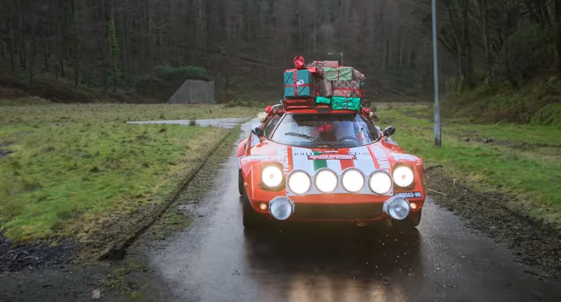 Lancia Stratos to idealne auto dla Świętego Mikołaja? I tak i nie /Informacja prasowa