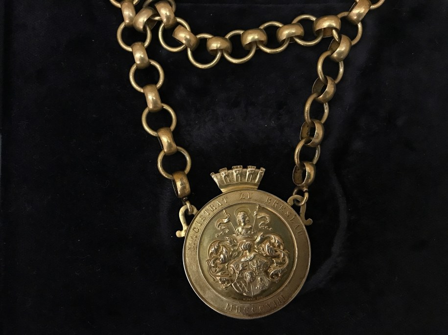 Łańcuch nadburmistrza Breslau wrócił do Wrocławia /Bartłomiej Paulus /RMF FM