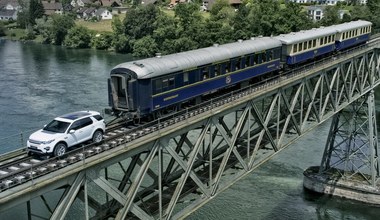 Land Rover Discovery Sport pociągnął 100-tonowe wagony