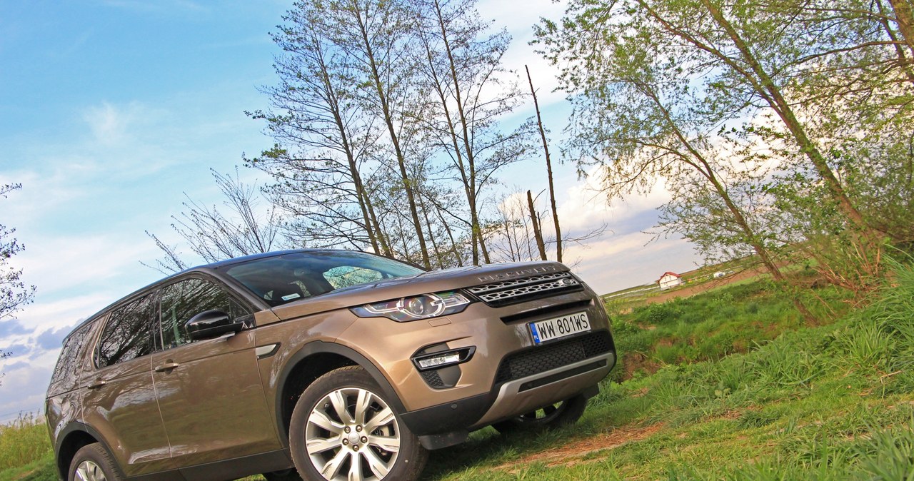 Land Rover Discovery Sport /Michał Domański /INTERIA.PL