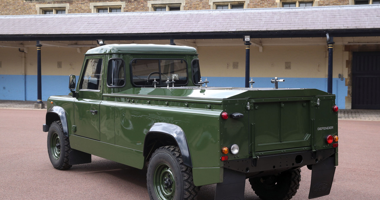 Land Rover przygotowany na pogrzeb księcia Filipa /WPA Pool / Pool /Getty Images