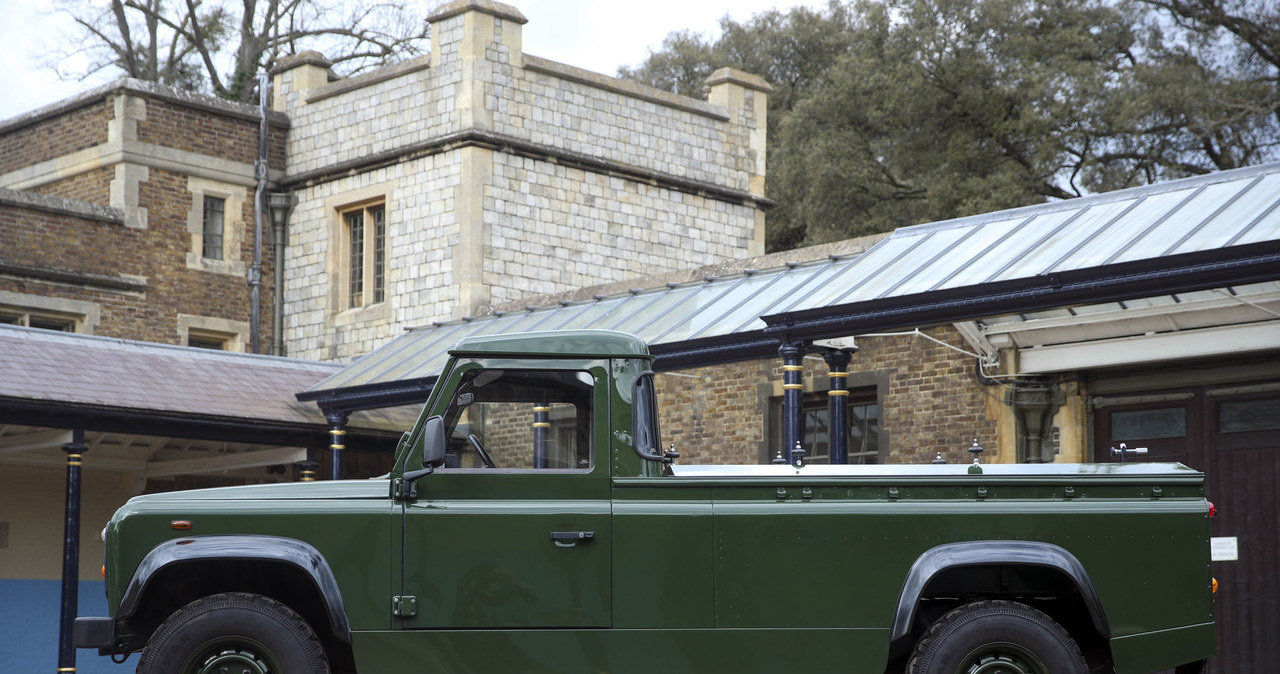 Land Rover przygotowany na pogrzeb księcia Filipa /WPA Pool / Pool /Getty Images