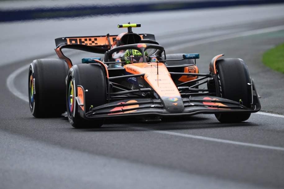 Lando Norris /JOEL CARRETT    /PAP/EPA