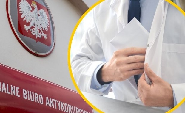 Łapówki za operacje zmniejszania żołądka. Chirurg zatrzymany przez CBA