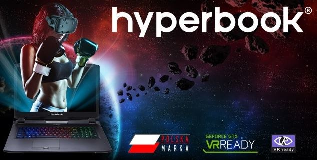 Laptopy Hyperbook otrzymały certyfikat VR /materiały prasowe