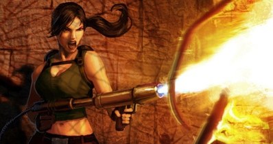 Lara Croft and the Guardian of the Light - motyw graficzny /Informacja prasowa